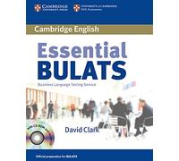 Essential Bulats. Student's Book with Audio-CD and CD-ROM: Pre-intermediate to Advanced. Business Language Testing Service. Cambridge ESOL