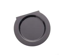 Essential Cache-trou en silicone pour guitares acoustiques, minimise le bruit et la poussière pour un meilleur son de guitare (noir style A, 60 mm)