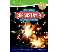 Essential Chemistry For Cambridge Lower Secondary Stage 9 Student Book
