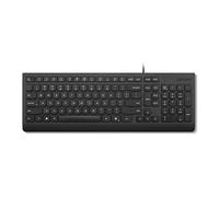 Essential - Clavier - USB - QWERTY - Anglais US - noir - boîtier marron