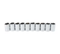Essential Clé à douille courte 6 pans 6 pans 4 mm-14 mm Sélection pour professionnel Outil de réparation mécanique Douille