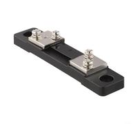 Essential DC Current Shunt Résistance 75mV pour 50A/100A Digital and Analog Meter Compatibility (50A)