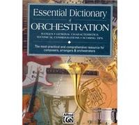 Essential Dictionary Of Orchestra by Tom Gerou Dave Black, Tom Gerou (Auteur)