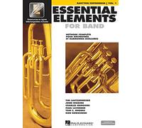 Méthodes et pédagogie HAL LEONARD ESSENTIAL ELEMENTS VOL.1 + CD - BARYTON, EUPHONIUM, SAXHORN Autres cuivres