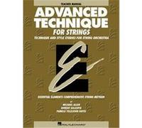 Essential Elements Advanced Technique for Strings