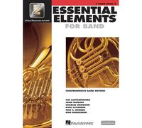 Essential Elements For Band Book 2 With Eei F Horn Beginner To Intermediate French Horn Sheet Music And Online Resources Hal Leonard Concert Band Method