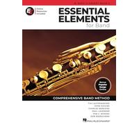 Essential Elements for Band - Clarinette basse en si bémol Livre 2 avec accès EEi | Méthode de clarinette et recueil de chansons | 250 leçons vidéo et répertoire à jour | Niveau intermédiaire à avancé