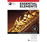 Essential Elements for Band - Saxophone alto en mi bémol Livre 2 avec accès EEi | Recueil de chansons et partitions | Méthode complète pour étudiants et enseignants | Études intermédiaires et avancées