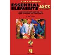 Essential elements for jazz ensemble (alto sax) saxophone +enregistrements online