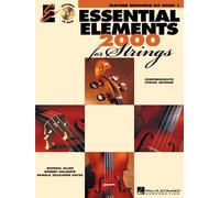 Essential elements 2000 for strings - book 1 +cd