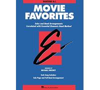 Hal Leonard Partition Essential Elements - Movie Favorites (C Euph BC) - Solo baryton/euphonium