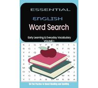 Essential English Word Search: Build Vocabulary with the Most Common English Words - For All Ages & Grade Levels