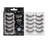 Essential Faux Mink 3D Lashes - Fancy by Rude Cosmetics for Women - 5 Pair Eyelashes