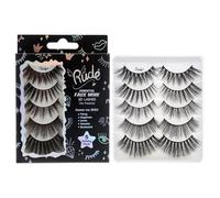 Essential Faux Mink 3D Lashes - Humor Me by Rude Cosmetics for Women - 5 Pair Eyelashes