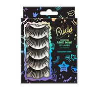 Essential Faux Mink 3D Lashes - Outspoken by Rude Cosmetics for Women - 5 Pair Eyelashes