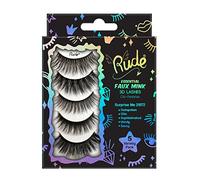 Essential Faux Mink 3D Lashes - Surprise Me by Rude Cosmetics for Women - 5 Pair Eyelashes