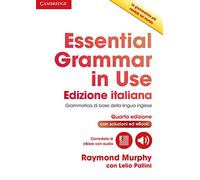 Essential Grammar in Use – Livre avec réponses et eBook interactif – Édition italienne