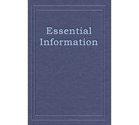 Essential Information: A Cleverly Disguised Password Keeper