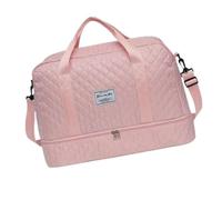 Essential Journey Sac de sport avec compartiments spacieux et compartiment humide et sec Grand sac à bandoulière pour voyageur, Rose, Bohème