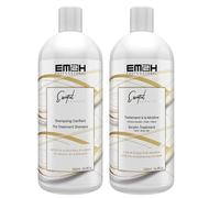 Essential Keratin - Kit de Lissage Brésilien 2 x 500 ml - Cheveux Afro - Très abîmés