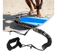 Essential Laisse de surf flexible et légère avec fonctions de sécurité Jaune 3 m