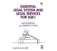 Essential Legal System And Legal Services For Sqe1