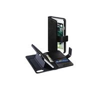 Essential Line "Stand-Up" Booklet - Etui à rabat pour téléphone portable - cuir artificiel - noir - pour Apple iPhone 7, 8