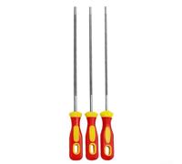 Essential Lot de 6 limes à aiguiser rondes pour tronçonneuses parfaites pour les projets de travail du bois (5,5 mm)