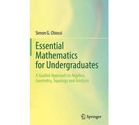 Essential Mathematics For Undergraduates