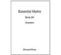 Essential Maths: Answers v. 8H - [Version Originale] Inconnu (Auteur)