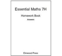 Essential Maths: Homework Book Answers Bk. 7H - [Version Originale] Inconnu (Auteur)