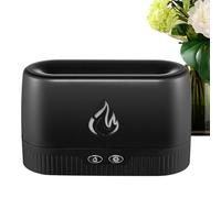 Essential Oil Diffuser - ABS 17.5x7.9x10.7cm 7-Color | Flame Diffuser | Quiet Flame Humidifier for Bedroom Humidifier USB Rechargeable Essential Oil Air Freshener