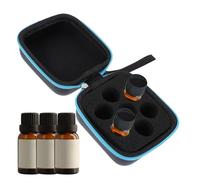 Essential Oil Organizer, Oil Storage Box, 3.94x3.94x1.97 inches, Travel Case Container, Fragrance Bottle Holder, Compact Protective Design for Family, Makeup, Women, Friends, Men, Drop Tools