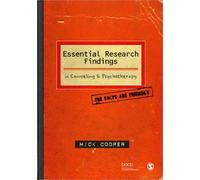 Essential Research Findings In Counselling And Psychotherapy