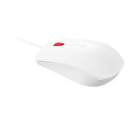 Lenovo Souris USB Essential 4Y50T44377 - Ambidextre - Optique 1600 DPI - 3 boutons - Blanc