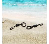 Essential Spinner Lot de 100 émerillons pour changer facilement les hameçons dans votre configuration de pêche à la carpe (20 pièces)