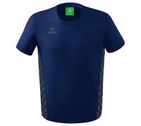 Erima Homme Essential Team Sport T-Shirt, New Navy/Slate Grey, XL EU