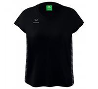 Erima Femme Essential Team Sport T-Shirt, Noir/Slate Grey, 36 EU