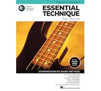 Essential Technique for Band - Basse électrique Livre 3 avec accès EEi | Basse électrique et recueil de chansons | 250+ leçons vidéo et répertoire mis à jour | Méthode complète pour intermédiaires