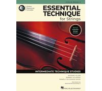 Essential Technique for Strings - Violin Livre 3 avec accès EEi | Méthode complète pour Violoncelle | Recueil de chansons et partitions 250 leçons vidéo | Méthode avancée pour étudiants et enseignants