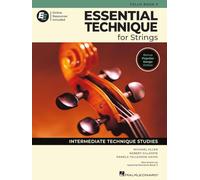 Essential Technique for Strings - Violoncelle livre 3 Ressources EEi en Ligne | Méthode Recueil de Chansons Partition Musique avec 150 Vidéos Apprentissage | Niveau Intermédiaire Avancé Étudiants