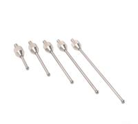 Essential Tool Sonde de micromètre à tête en acier tungstène avec filetage M2 5 2 mm (Tungsten 50 mm)