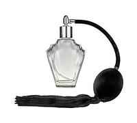 Essential verre Flair, 45ml Noir Tassel Spray Ampoule, Parfum Fragrance atomiseur avec entonnoir ACCU