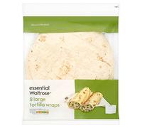 Essential Waitrose Lot de 8 enveloppes pour tortilla Uni