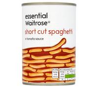 Essential Waitrose Spaghetti à coupe courte 410 g