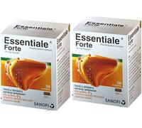 Essentiale Forte - Lot de 100 capsules de régénération du foie et purification des toxines, 300 mg, sans OGM