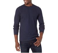 Essentials - AE1817784-Navy-Large - Amazon Haut en Tissu Nid d'Abeille a Manches Longues Coupe Reguliere Homme L
