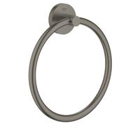 Essentials anneau porte-serviette, hard graphite brossé (40365AL1)