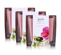 Essentials by Ipuro Flower Bowl Lot de 3 bougies parfumées 125 g