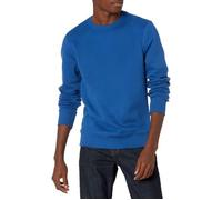Essentials - F17AE50000-Blue-X-Small - Amazon Sweat-Shirt a col Rond en Polaire (Grandes Tailles Disponibles) Homme XS